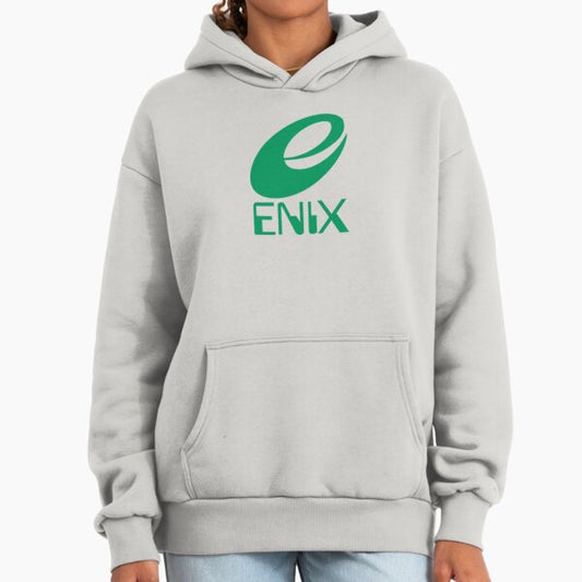 ENIX Logo Green Hoodie
