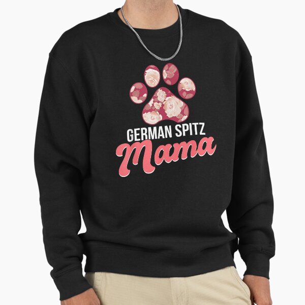 Cute Dog Breed German Spitz Mama Mom Sweatshirt
