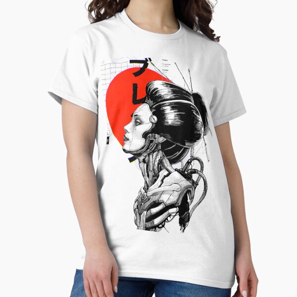 Cyberpunk Vaporwave Japanese T-Shirt