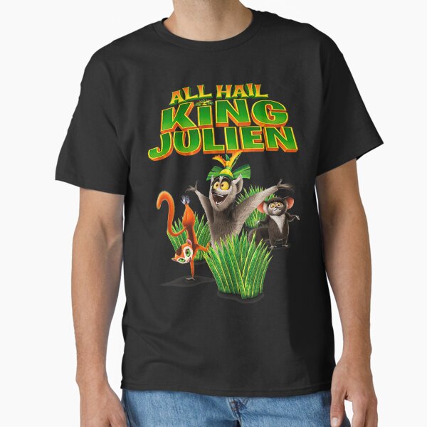 All hail king julien gift for fans all hail king julien crimson T-Shirt