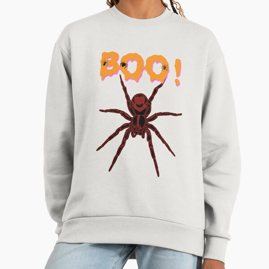 Boo! Bloody Spider Halloween Holiday T shirt Sweatshirt