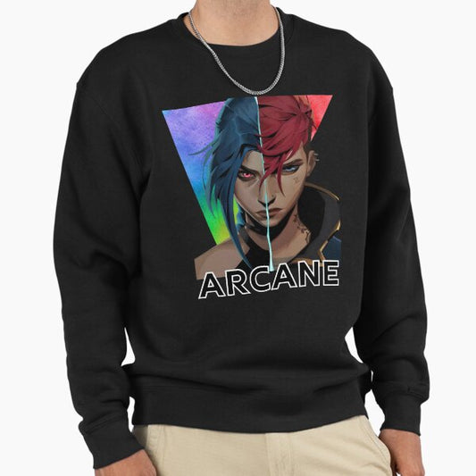 Arcane Vi and Jinx Sweatshirt