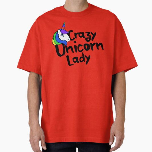 Crazy Unicorn Lady T-Shirt