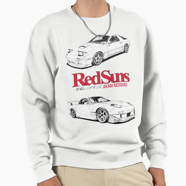 Initial D Akagi Redsuns Manga Sweatshirt