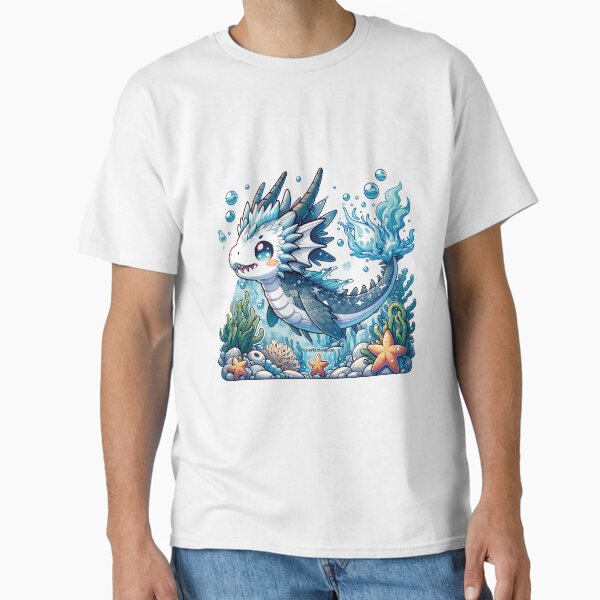 Legendary animals - Frostfire Dragon fish T-Shirt