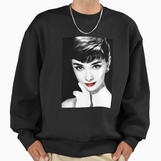 Audrey Hepburn Lips Sweatshirt