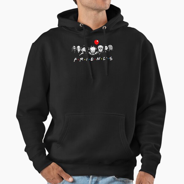 Halloween Friends Classic Horror Movies Characters 2022 Hoodie