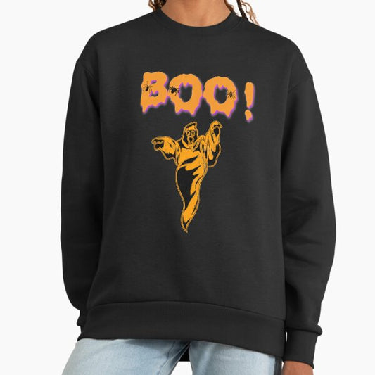 Boo! Ghost Halloween Holiday T shirt Sweatshirt