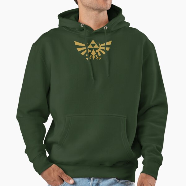 The Legend of Zelda Hyrule Gold Tricolor Shield Hoodie