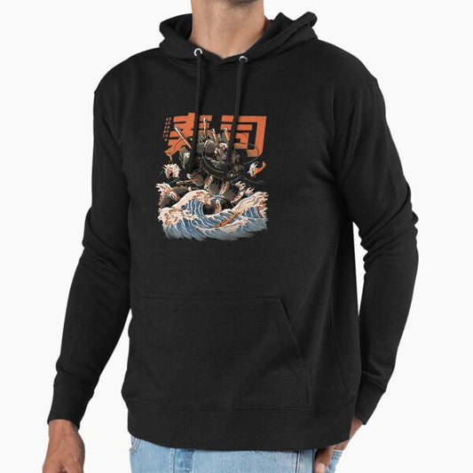 The Black Sushi Dragon Hoodie