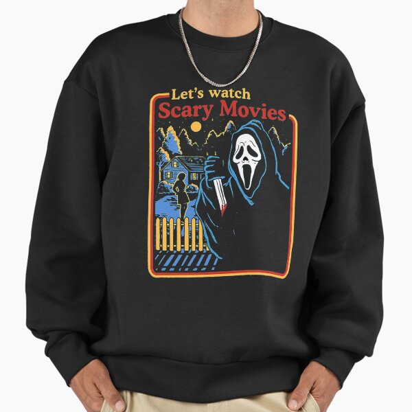 Lets Watch Scary Movies Scream Horror Active Sweatshirt