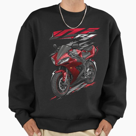 Yamaha YZF R1 2004-2005 (Shift Red) for Motorcycle Riders Sweatshirt