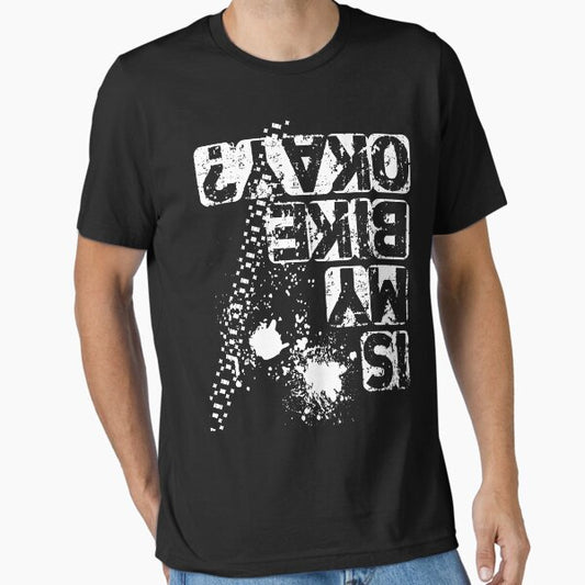 Is My Bike OK? - White design T-Shirt