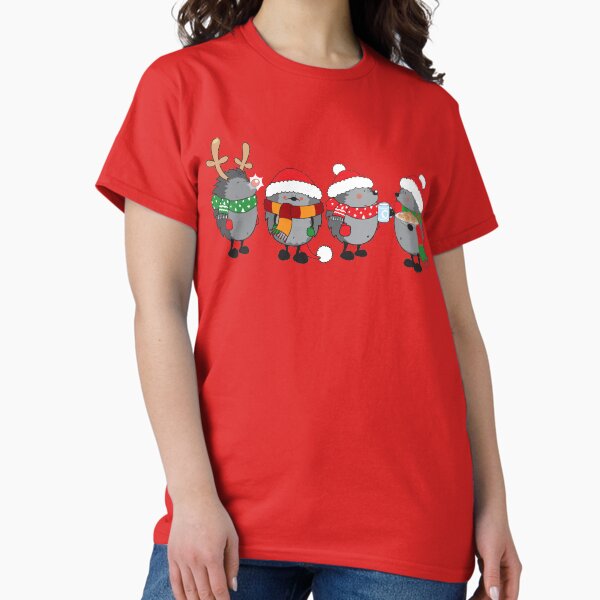 Christmas hedgehogs T-Shirt