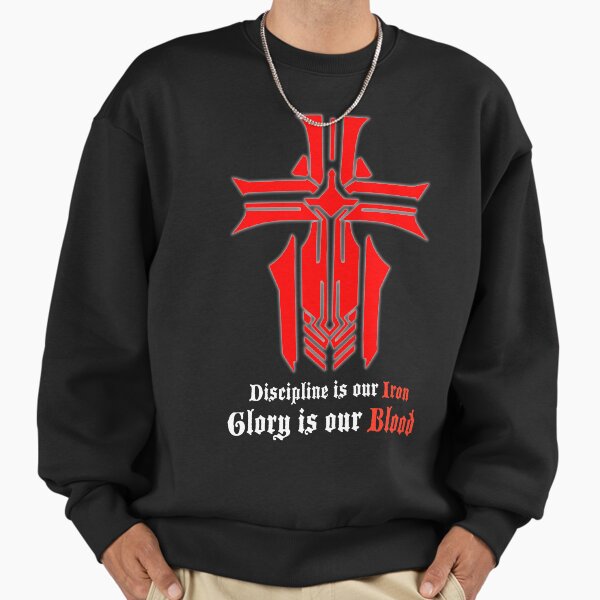 Azur Lane - Iron Blood Logo with slogan Black Sweatshirt