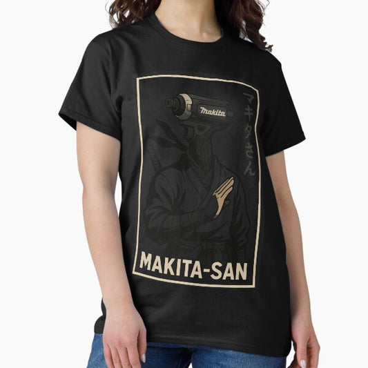 Makita-san (Black) T-Shirt