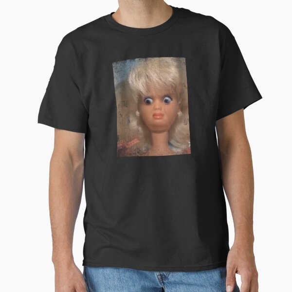 Disgusted Doll Meme Face – Funny Retro Doll Reaction T-Shirt