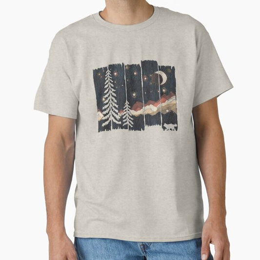 Starry Night in the Mountains... T-Shirt