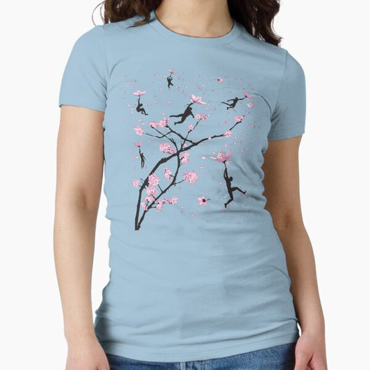 Blossom Flight Fitted T-Shirt