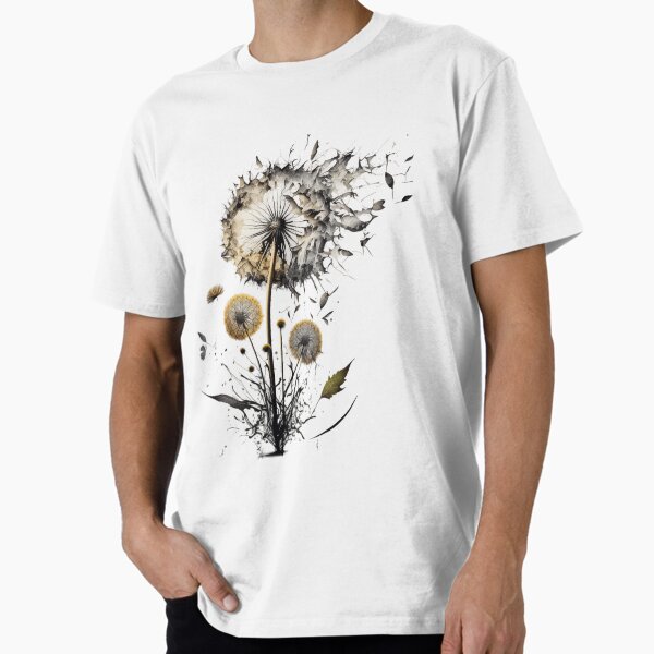 Dandelions Digital artwork Premium T-Shirt