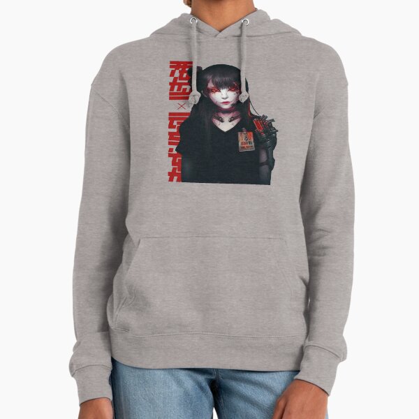 Cyborg Girl Vaporwave Japanese Cyberpunk Hoodie