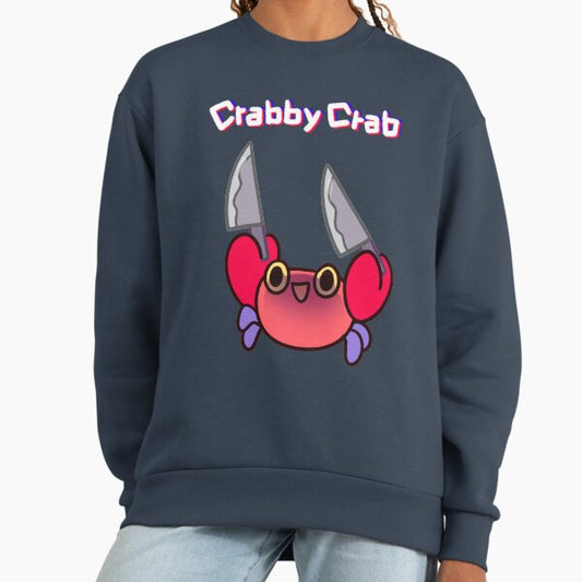 Crabby crab - pattern Sweatshirt