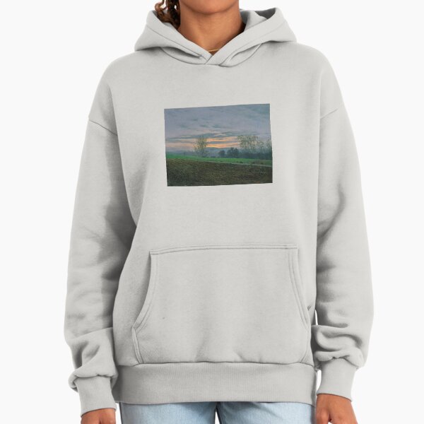 Caspar David Friedrich - Ploughed Field Hoodie