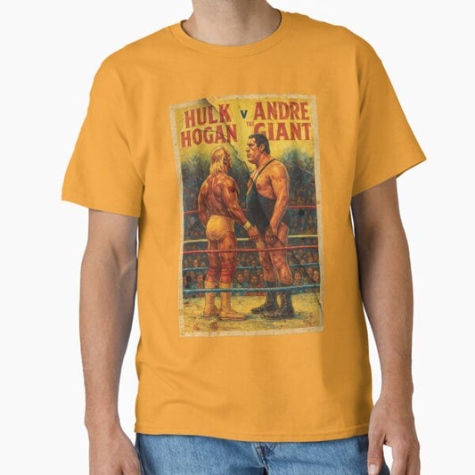 Hulk Hogan V Andre the Giant T-Shirt