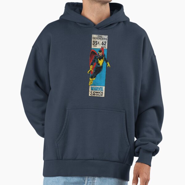 Retro Corner Box - Night Hawk Hoodie