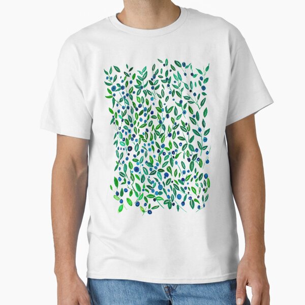 Watercolor blueberries T-Shirt