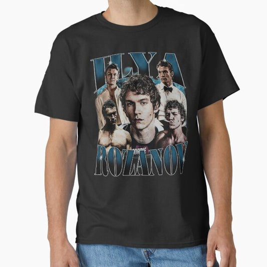Ilya Rozanov Heated Rivalry Vintage Bootleg Hockey Romance Art T-Shirt
