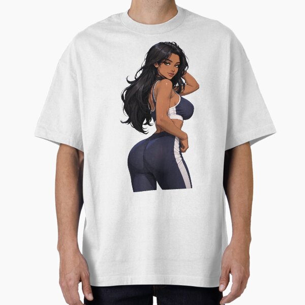 Athletic Anime Girl T-Shirt
