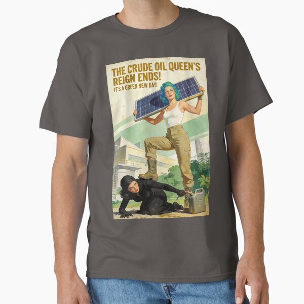 The Fall Of Queen Crude Oil ! T-Shirt