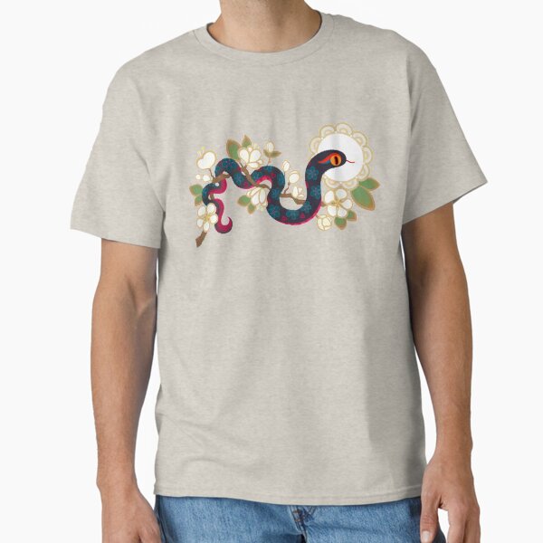 Snake and flowers 2 T-Shirt