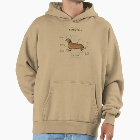 Anatomy of a Dachshund Hoodie