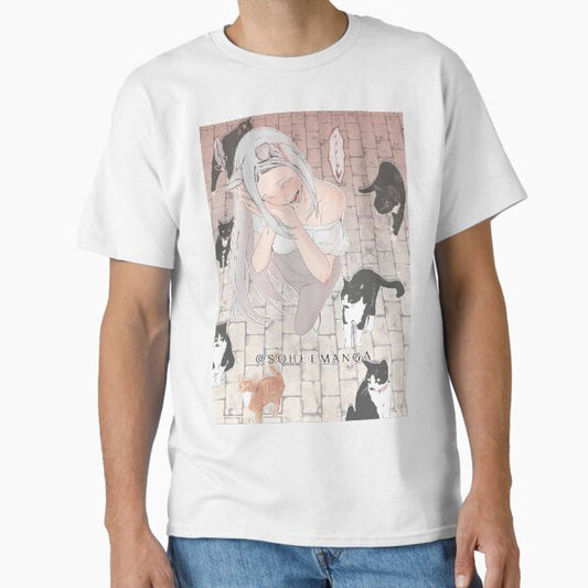Cat girl - cartoon style, street cat 2 T-Shirt