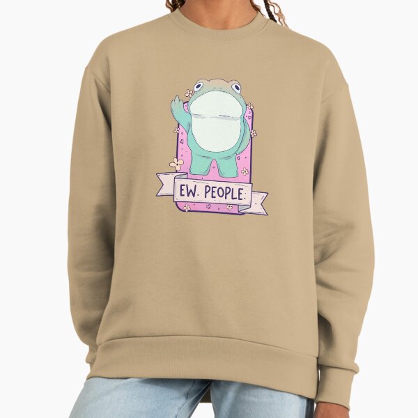 Funny Frog – Ew People Sweatshirt