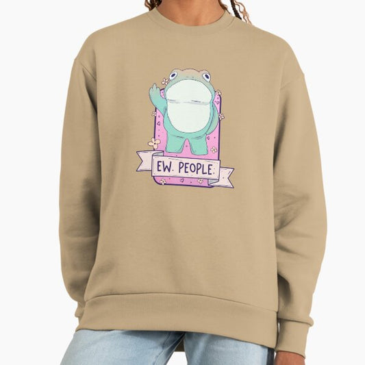 Funny Frog – Ew People Sweatshirt