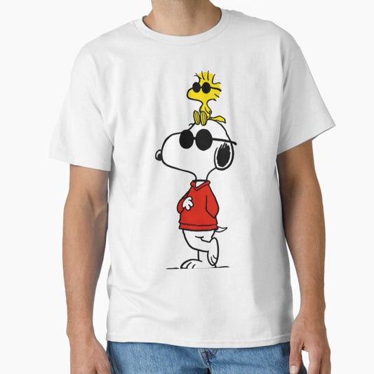 Cool Snoopy with Woodstock T-Shirt