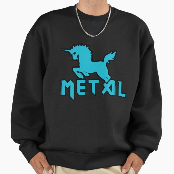 Death metal unicorn Sweatshirt