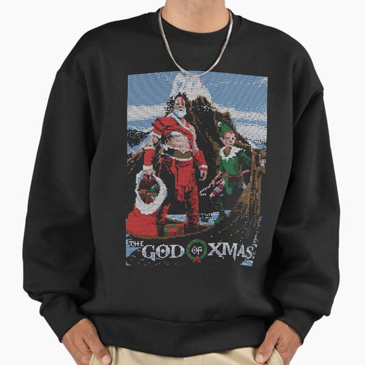 God of Xmas Sweatshirt