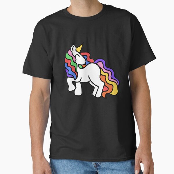Retro Rainbow Unicorn T-Shirt