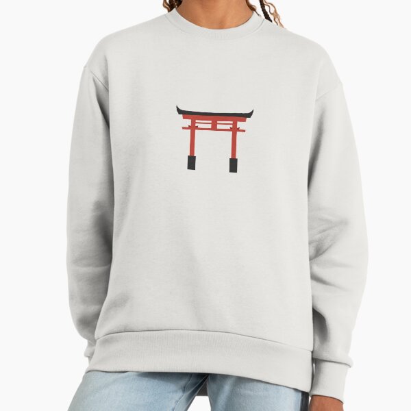 Red Japanese Torrii shrine gate Sweatshirt