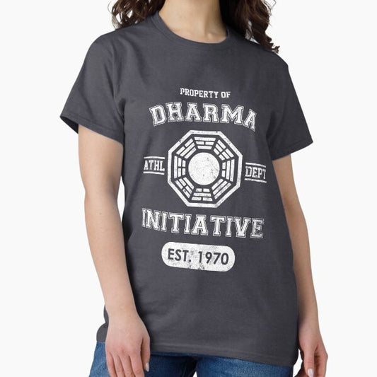 Dharma Initiative athletic department (Light ver.) T-Shirt