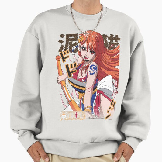Nami: The navigator of the Straw Hat Pirates Sweatshirt