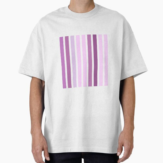 Pink Stripes pattern T-Shirt