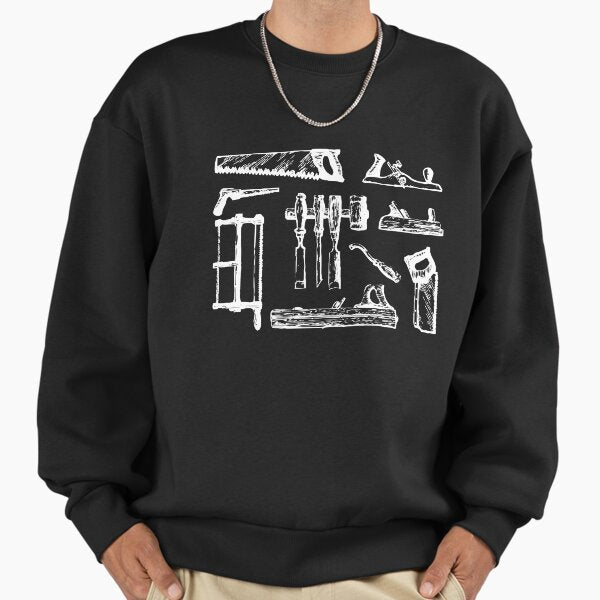 Vintage Woodworking Tools Sweatshirt