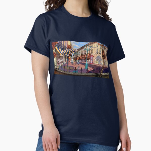 Paris in the Fall (Broken Sword Digital Illustration) T-Shirt
