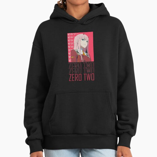 ZERO TWO anime aesthetic Hoodie