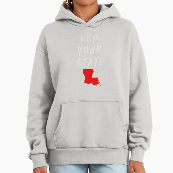 REP YOUR STATE LOUISIANA Hoodie